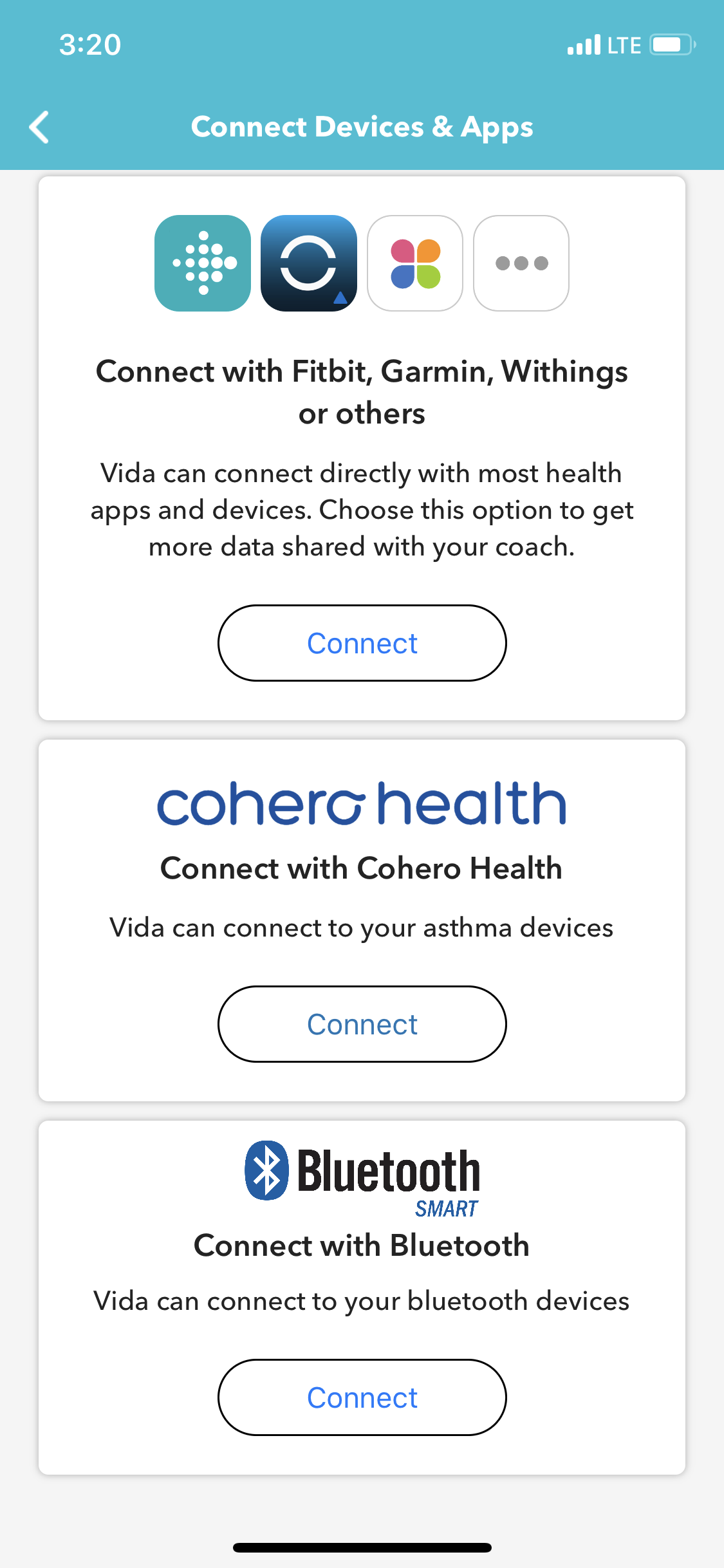 Connecting BodyTrace Scale with Vida Vida Health